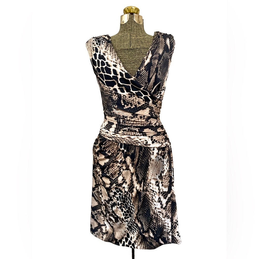 Lauren Ralph Lauren Snake Print Mini Dress